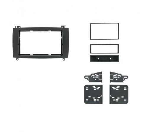 2-DIN frame Mercedes Sprinter 06-18 met bakje  zwart