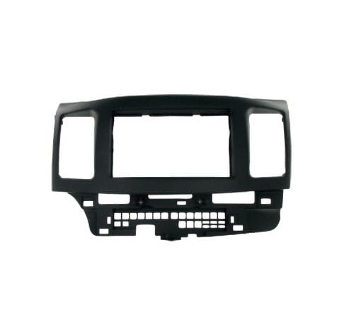 2-DIN frame Mitsubishi Lancer Evo 08-11 met bakje  zwart