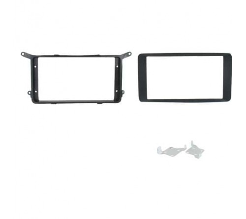 2-DIN frame Mitsubishi ASX 12-14  donker grijs