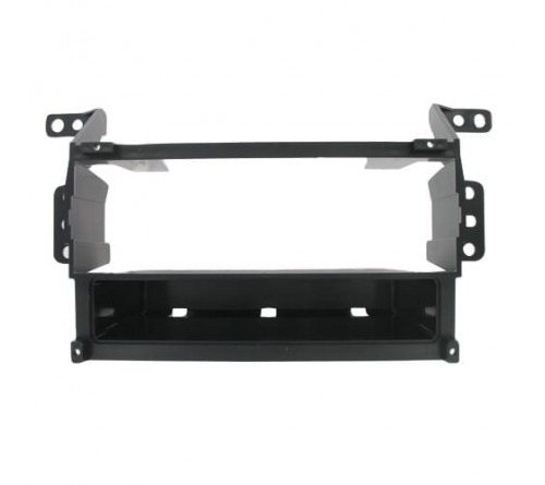 2-DIN frame Nissan Juke 10-14 piano zwart