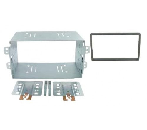 2-DIN frame Ssangyong Rexton 06-13  zwart
