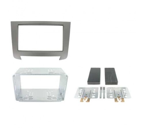 2-DIN frame Ssangyong Rexton 13-17  donker antraciet