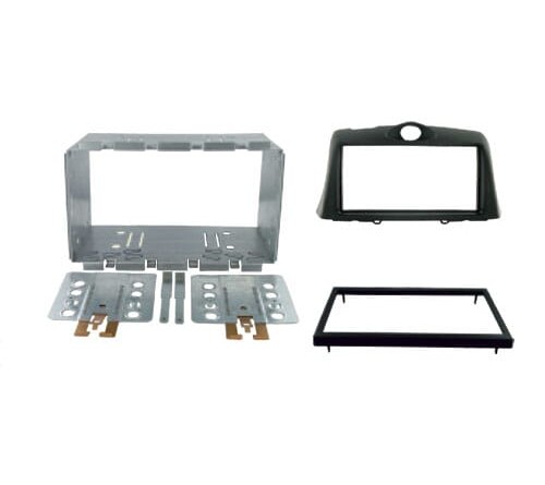 2-DIN frame Toyota Yaris 99-03 met metaal  zwart