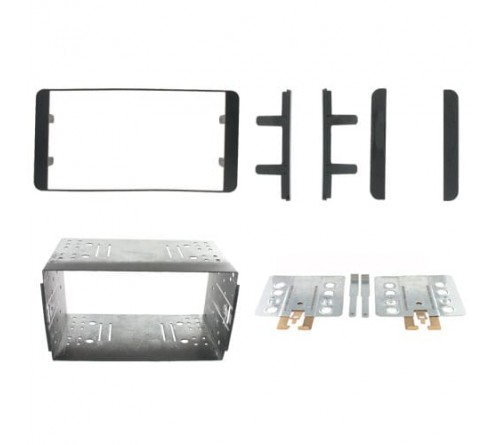 2-DIN frame Toyota Auris  Avensis  Prius  Yaris  zwart