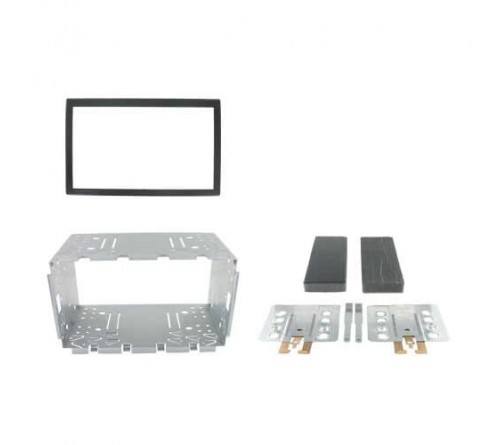 2-ISO KIT Universeel 110mm piano zwart