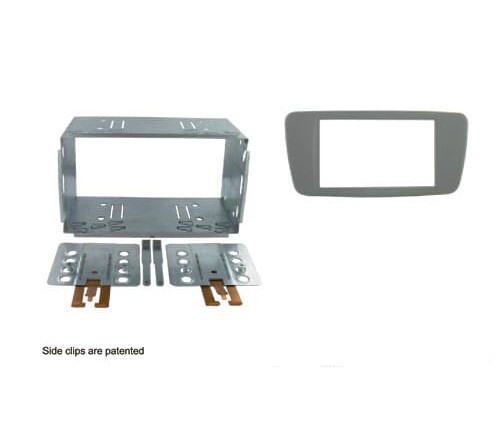 2-DIN frame Seat Ibiza 08-14 Conema grijs