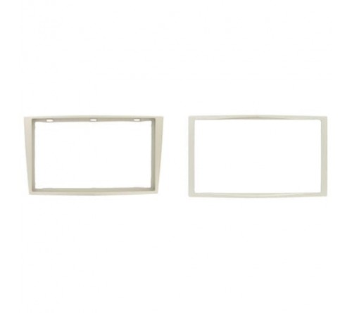 2-DIN frame Opel Corsa 06-11 alleen rand  beige