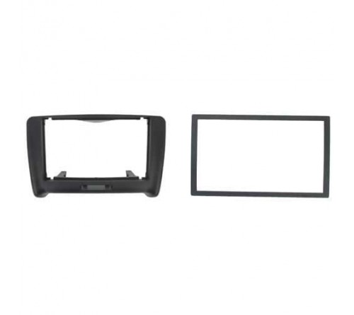 2-DIN frame Audi TT 07-10 soft touch  zwart