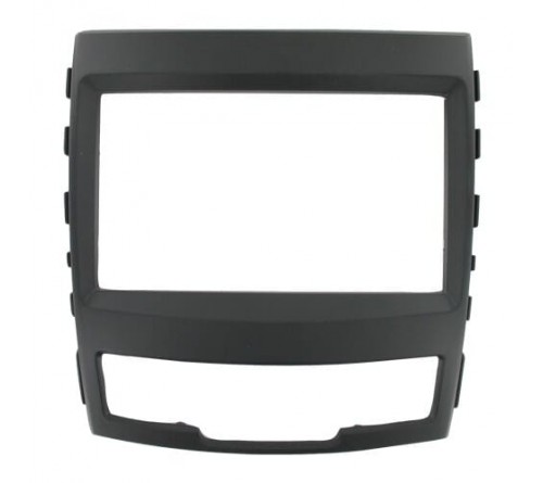 2-DIN frame Ssangyong Korando 11-13  zwart