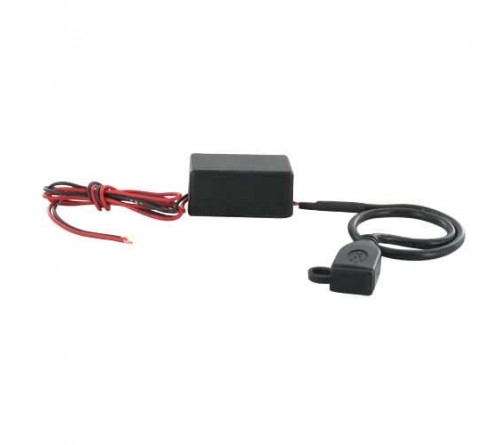 USB 2.0 voltage adapter F - 12V --> 5 Volt - 30cm kabel