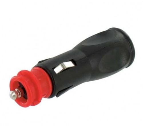 Lader 12/24V inbouw sig plug M zonder draad  max 6.3A zwart