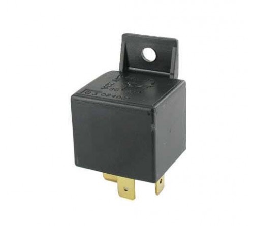 Relais 24V 4 polig aan/uit 22amp.