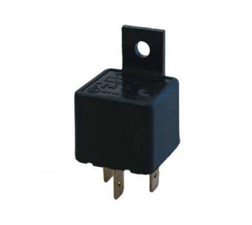 Relais 6V 4 polig aan/uit 40A