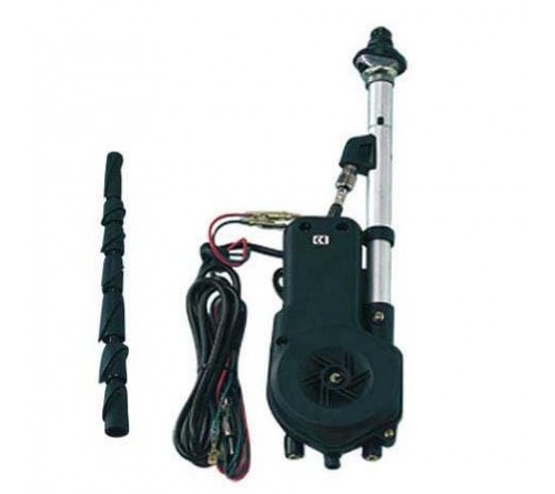 Antenne AM/FM inbouw Electrisch + 8 kopsets 1.5 mtr