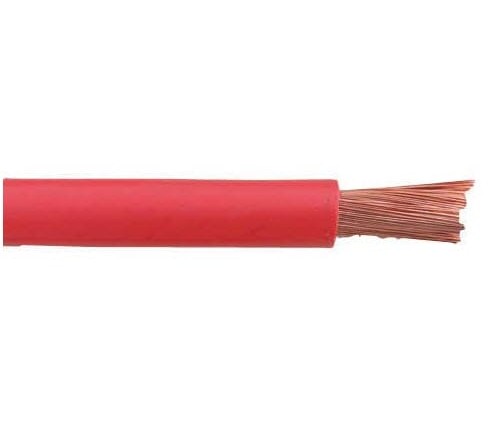 Stroom kabel 16 mm² rood 50m