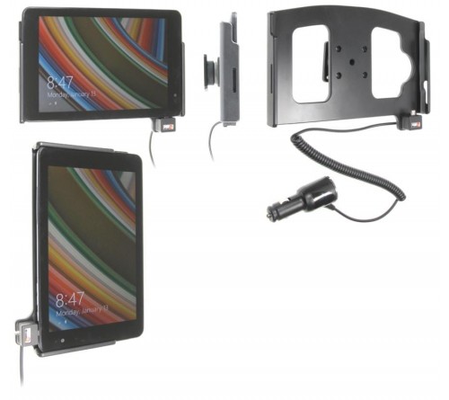 Brodit houder/lader Samsung Dell Venue 8 Pro sig.plug