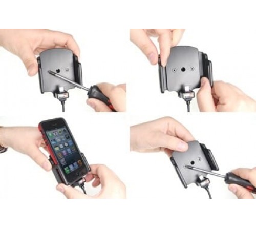 Brodit h/l lightning verstelb 62-77/6-10mm usb-A sig.