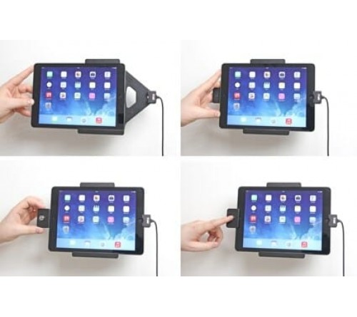 Brodit h/l Apple iPad Air/iPad 2017 2018 USB Sig. Plug LOCK