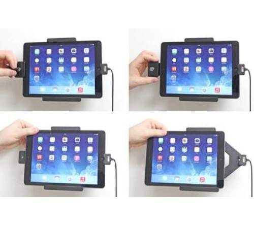 Brodit h/l Apple iPad Air/iPad 2017 2018 USB Sig. Plug LOCK