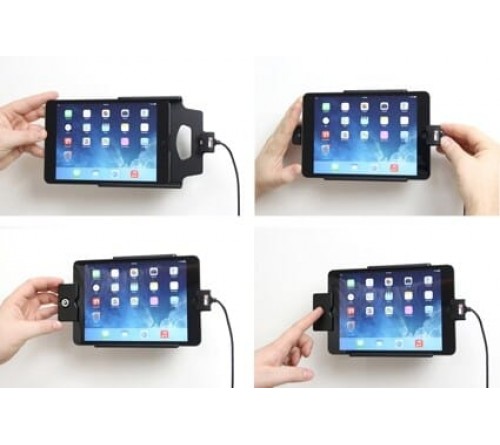 Brodit houder/lader Apple iPad Mini 2/ Mini 3 Sig. Plug LOCK