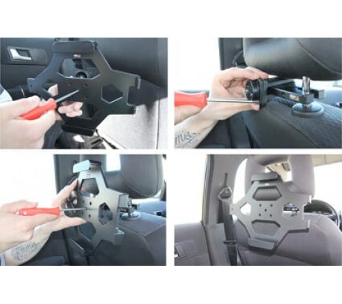 Brodit houder met slot Apple iPad 2/3/4- Otterbox Defender