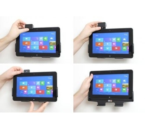 Brodit houder Dell Latitude 10 - ST2 (LOCK + Veerweerstand)