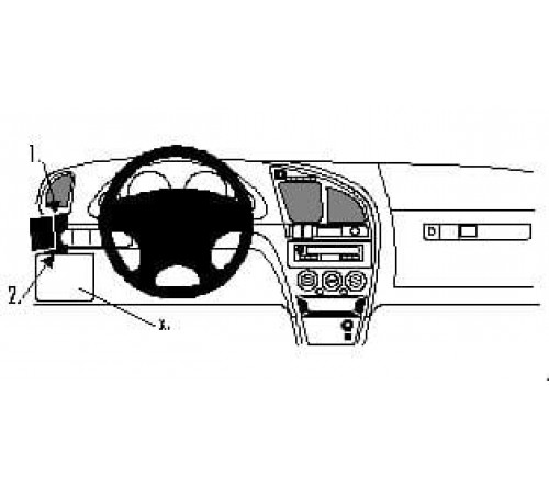 Proclip Citroen Xsara 98-04 Left mount