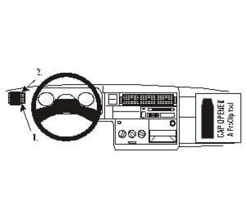 Proclip VW Transporter T4 96-03 Left mount
