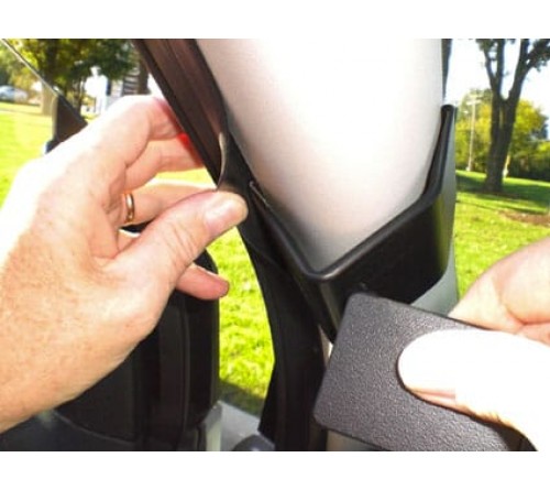 Proclip Smart ForTwo Cabriolet 08-14 Left mount