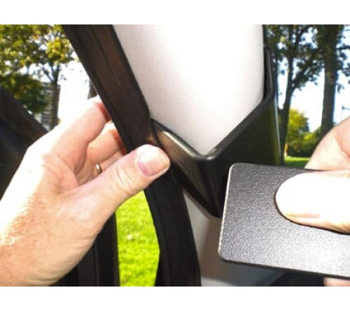 Proclip Smart ForTwo Cabriolet 08-14 Left mount