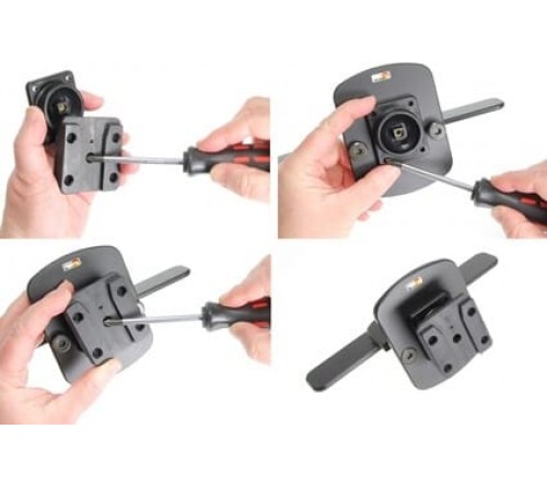 Brodit Headrest mount set Volvo/Nextbase Duo Cinema