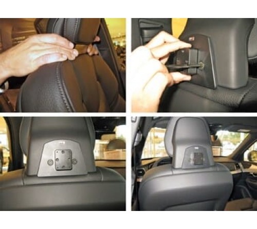 Brodit Headrest mount Volvo XC90/V90- for Nextbase Uni.Mount