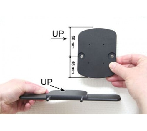 Brodit Headrest mount Volvo C70/S60/S70/S80/V70/XC60/XC70/90