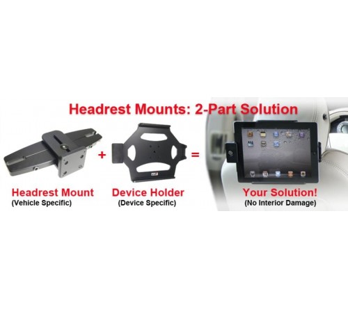 Brodit Headrest mount Volvo S/V90 17-/XC60 18-/XC90 15-