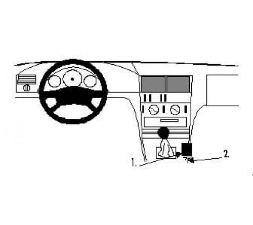 Proclip Mercedes Benz C-serie 93-99 Console mount