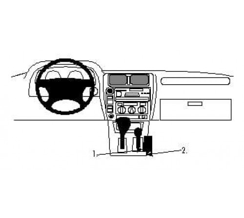 Proclip Toyota Landcruiser 90 97-02 Console mount