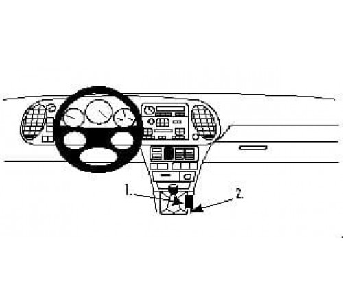 Proclip Saab 900 94-98/ 9-3 98-02 Console mount
