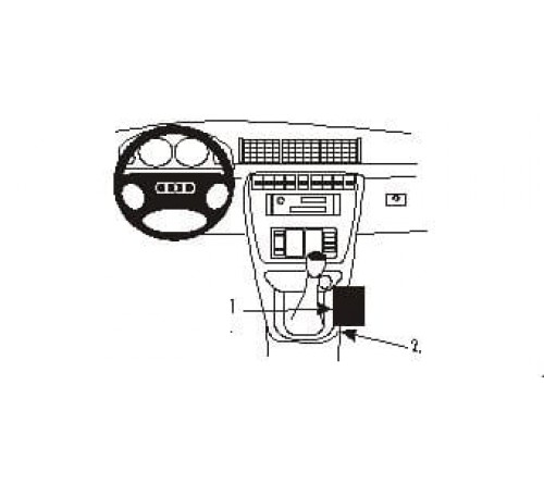 Proclip Audi A4 95-01 Console mount