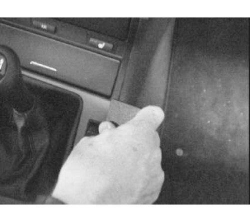 Proclip BMW 3-serie 98-04 Console mount  angled