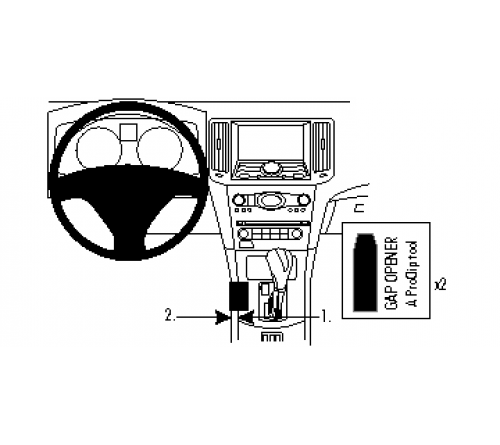 Proclip Infiniti G37 Coupe/Sedan 08-13 USA Console mount