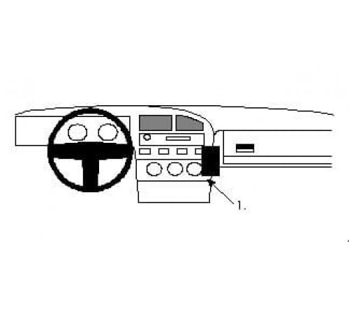 Proclip VW Corrado 89-93/Passat 88-93 Angled mount
