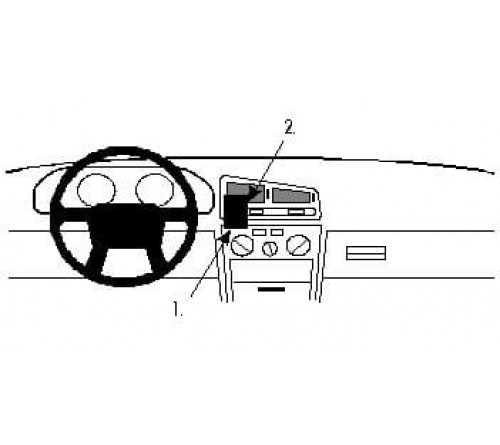 Proclip Mitsubishi Galant 93-97 Center mount