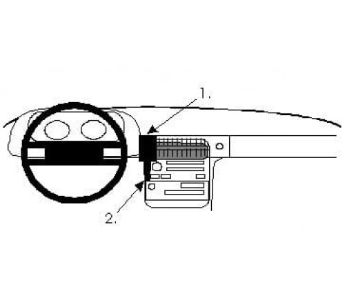 Proclip Porsche 928 78-95 Center mount