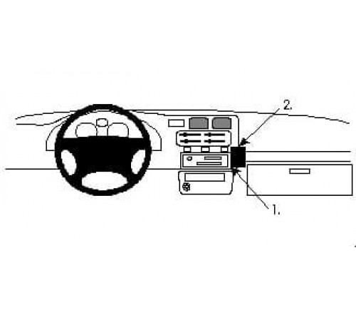 Proclip Toyota RAV 94-00 Angled mount