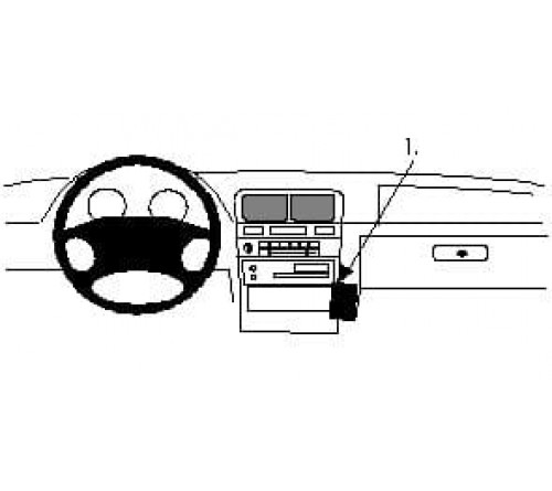 Proclip Nissan Maxima 95-99 Angled mount