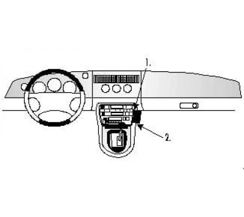 Proclip Jaguar XK-Series 97-06 Angled mount