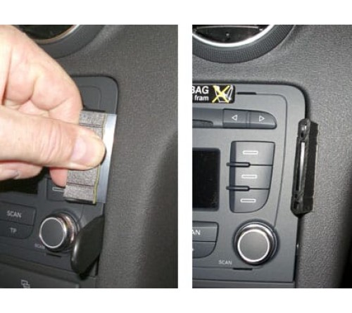 Proclip Audi A3 07-12 Angled mount (geen Navi)