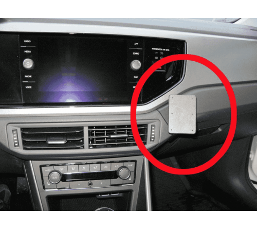 Proclip Volkswagen Polo 18- Angled mount  Right