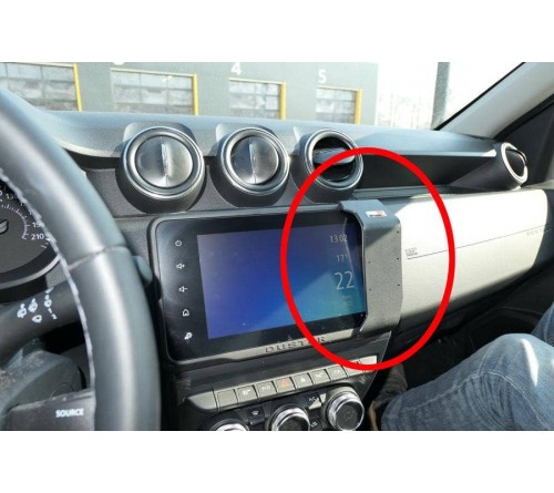 Proclip Dacia Duster (with display) 22-23 Angled mount
