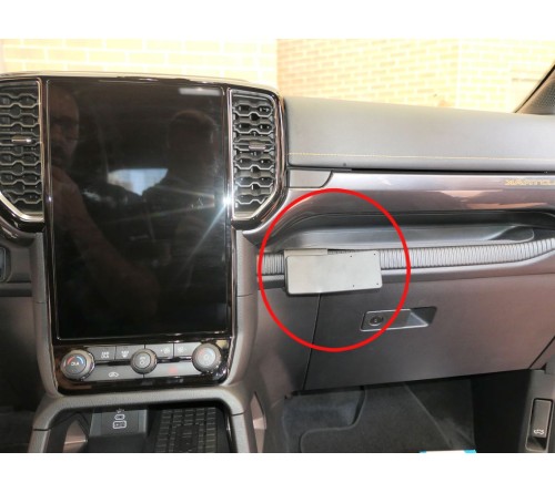 Proclip Ford Ranger 23- Angled mount-smaller tablets